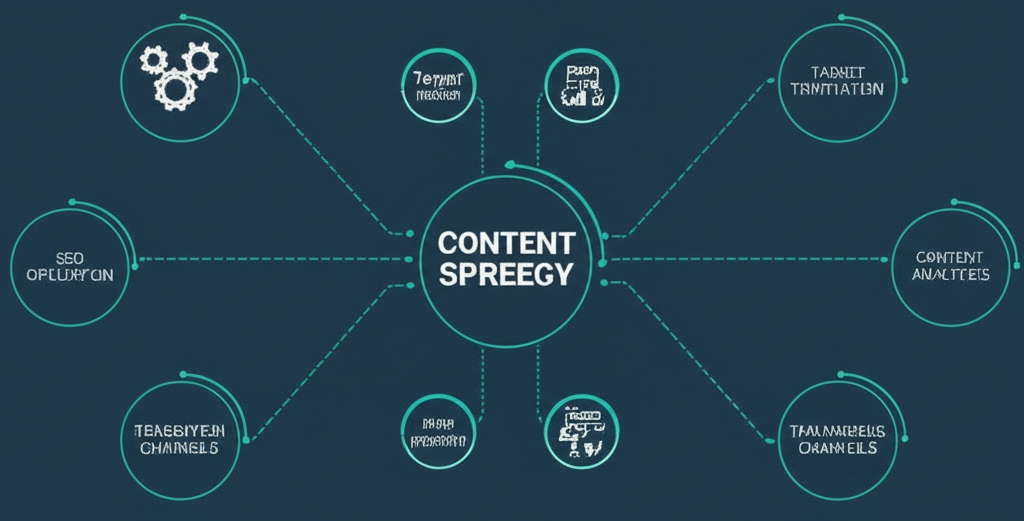 B2B content marketing strategy planning session